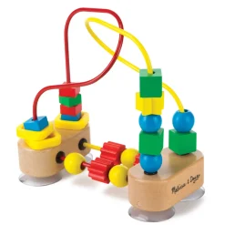 Melissa & Doug Primer Laberinto Madera Con Cuentas