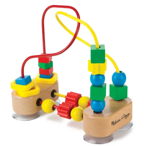 Melissa & Doug Primer Laberinto Madera Con Cuentas
