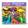 Melissa & Doug Rompecabezas Dino Chunky 7 Pzs.