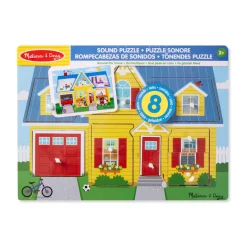 Melissa & Doug Rompecabezas Sonidoalrededor De La Casa