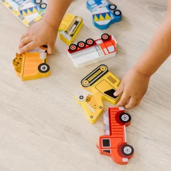 Melissa & Doug Rompecabezas Construcción Chunky 6 Pzs.