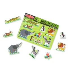 Melissa & Doug Rompecabezas Sonido Animales Zoo