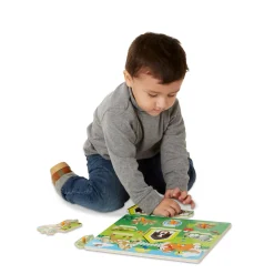 Melissa & Doug Rompecabezas Madera Mascotas Tope 8 Pzs.