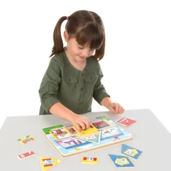 Melissa & Doug Rompecabezas Sonidoalrededor De La Casa