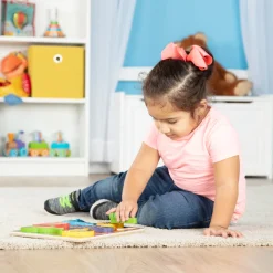 Melissa & Doug Rompecabezas Dino Chunky 7 Pzs.