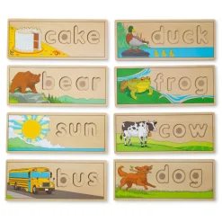 Melissa & Doug Set Juego Mira Y Deletrea