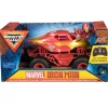 Monster Jam Marvel - Iron Man Escala A 1:24