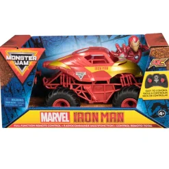 Monster Jam Marvel - Iron Man Escala A 1:24