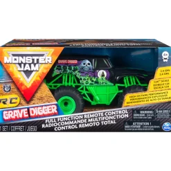 Monster Jam Rc - Grave Digger- Escala 1:24