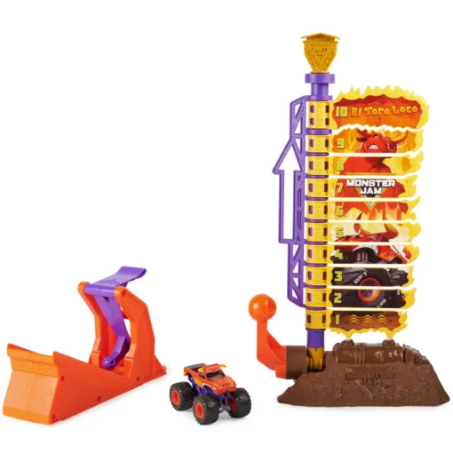 Monster Jam Set De Lujo Kinético