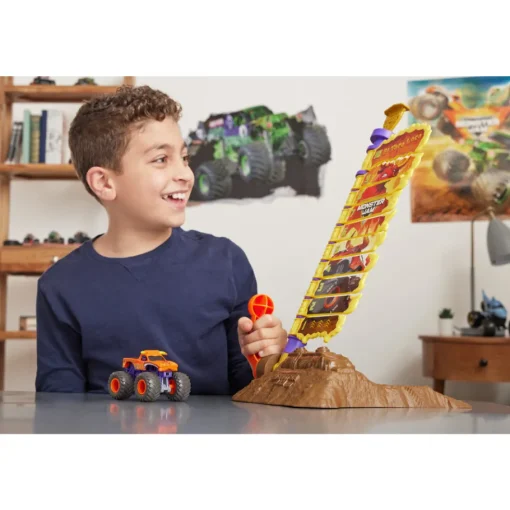 Monster Jam Set De Lujo Kinético