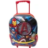 Morral 3D Con Ruedas Primaria Niño Marvel Avengers Classic