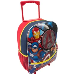 Morral 3D Con Ruedas Primaria Niño Marvel Avengers Classic