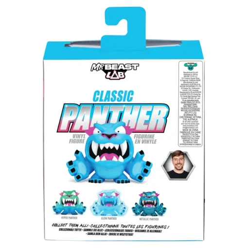 Mr Beast Lab Fig. Vinil  3,5" X 1 Classic Panther