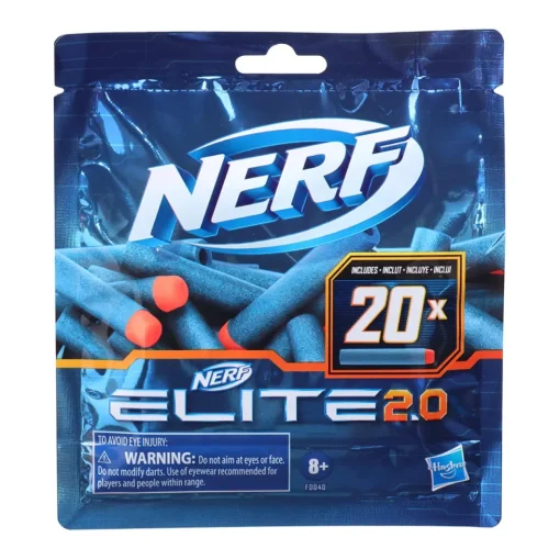 Nerf Elite 2.0 Pack 20 Dardos