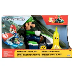 Nintendo Mario Kart Mega Giros con Banana - Luigi