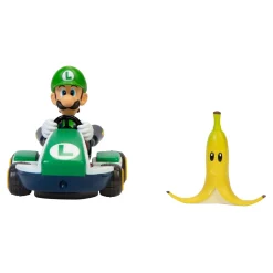 Nintendo Mario Kart Mega Giros con Banana - Luigi