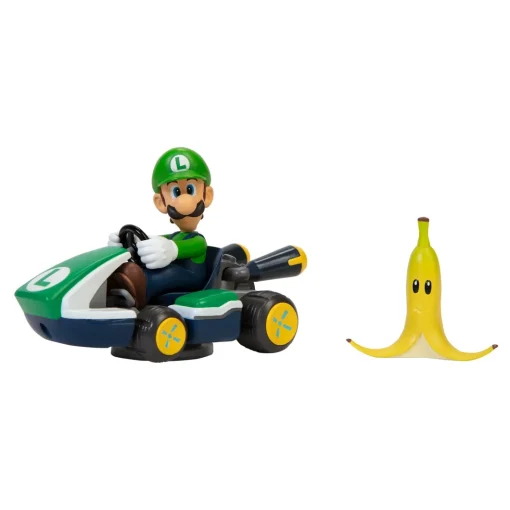 Nintendo Mario Kart Mega Giros con Banana - Luigi