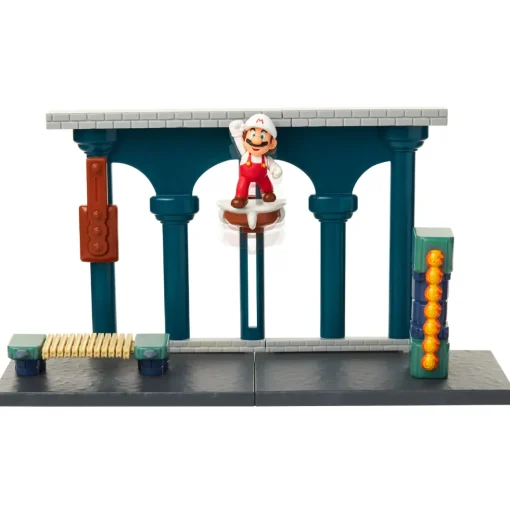 Nintendo Super Mario Set De Juego Castillo De Lava