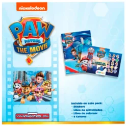 Pack Libros Y Actividades Con Stickers Paw Patrol