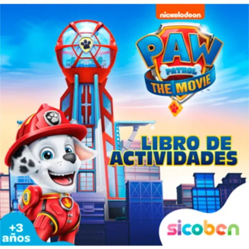 Pack Libros Y Actividades Con Stickers Paw Patrol