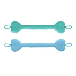 Paquete De 2 Limpiadores De Oídos Y Nariz Con Estuche Azul Y Aqua