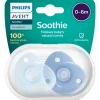 Phillips Avent Chupo Entretencion 0-6M Mago Curvo Azul SCF099/21