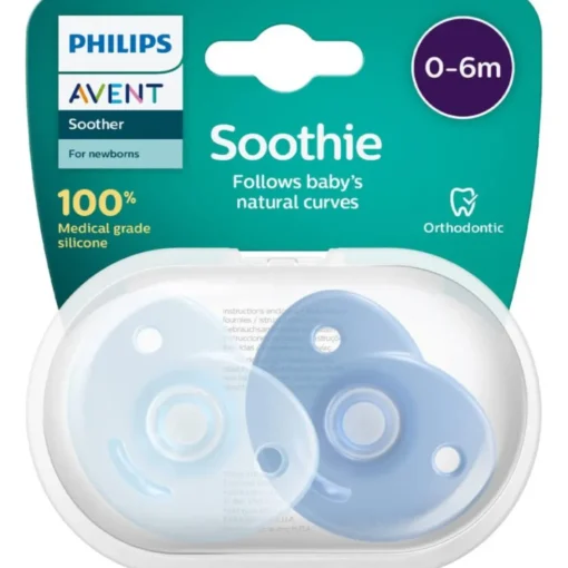 Phillips Avent Chupo Entretencion 0-6M Mago Curvo Azul SCF099/21