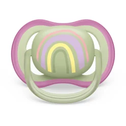 Phillips Avent Chupo Entretencion Ultra Air 0-6M Sol/Arcoiris Rosado SCF085/59
