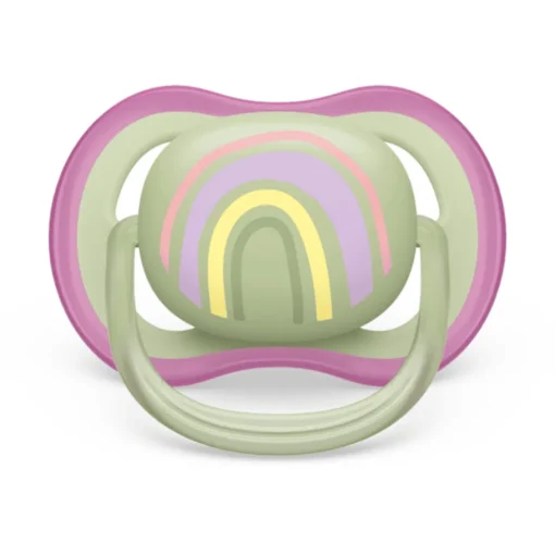 Phillips Avent Chupo Entretencion Ultra Air 0-6M Sol/Arcoiris Rosado SCF085/59