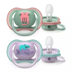 Phillips Avent Chupo Ultra Air 6-18 M Niña Deco SCF085/18