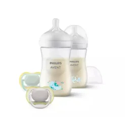 Phillips Avent Set De Regalo Natural Response 3.0 Decorado 9Oz SCD837/11