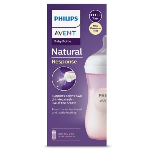 Phillips Avent Tetero Natural 3.0 Rosa 9Oz SCY903/11