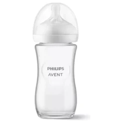 Phillips Avent Tetero Natural 3.0 Vidrio Grado Farmacéutico 8Oz SCY933/01