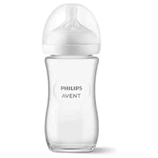 Phillips Avent Tetero Natural 3.0 Vidrio Grado Farmacéutico 8Oz SCY933/01