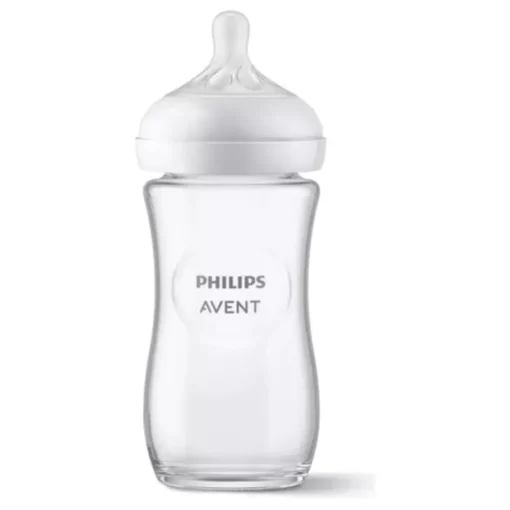 Phillips Avent Tetero Natural 3.0 Vidrio Grado Farmacéutico 8Oz SCY933/01