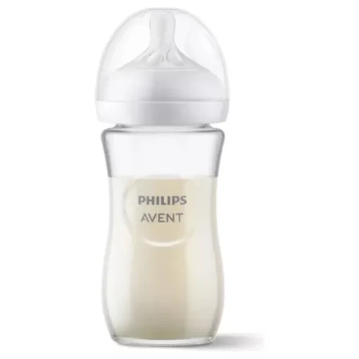Phillips Avent Tetero Natural 3.0 Vidrio Grado Farmacéutico 8Oz SCY933/01
