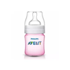 Phillips Avent Tetero Válvula Anticólicos Rosa 4Oz SCY121/07