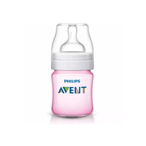 Phillips Avent Tetero Válvula Anticólicos Rosa 4Oz SCY121/07