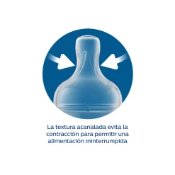 Phillips Avent Tetero Válvula Anticólicos Rosa 4Oz SCY121/07