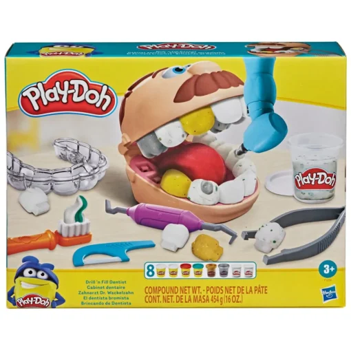 Play Doh Dentista Bromista Dorado 65 Años