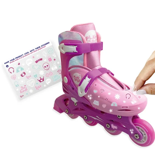 Play Spot Set Patines Línea Rosado