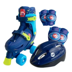 Play Spot Set Patines Ruedas 2X2 Azul