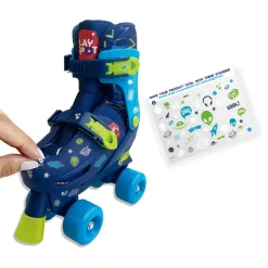 Play Spot Set Patines Ruedas 2X2 Azul