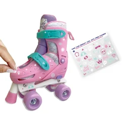 Play Spot Set Patines Ruedas 2X2 Rosado