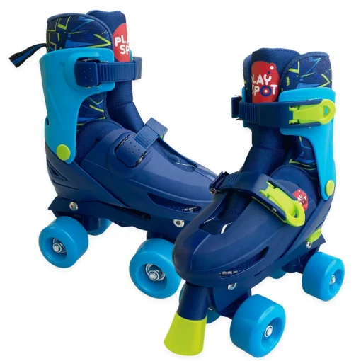 Play Spot Set Patines Ruedas 2X2 Azul