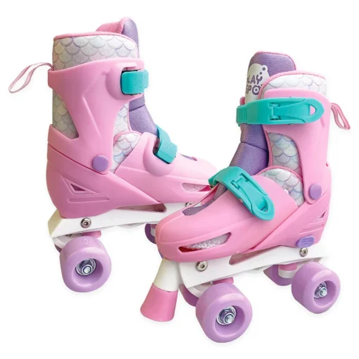 Play Spot Set Patines Ruedas 2X2 Rosado
