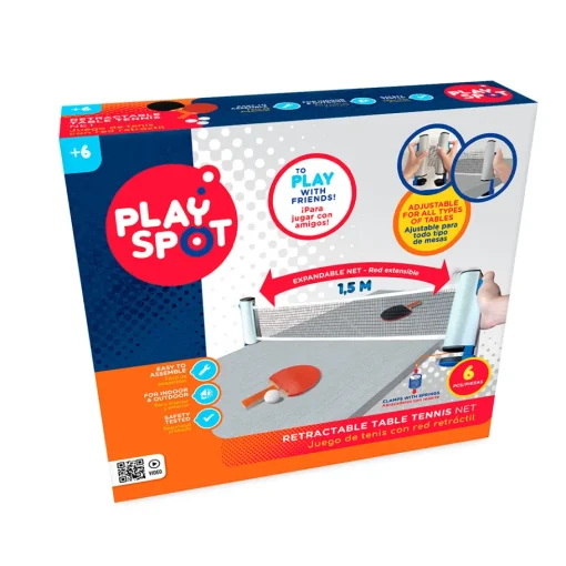 Play Spot: Set Ping Pong Red 1.5M