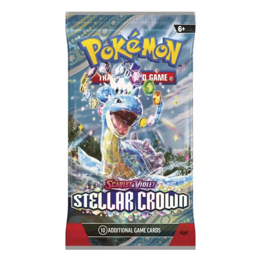 Pokemon Tcg Sv Stellar Crown Booster (Español) Surtido Sorpresa X1 Sobre