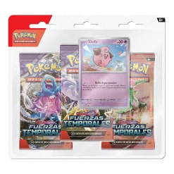 Pokémon Tcg: Scarlet & Violet-Cleffa- Temporal Forces 3-Pack Blister Eng